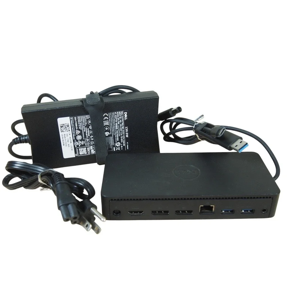 Dell D6000‎ Docking Station with 130W AC Adapter USB-C DisplayLink